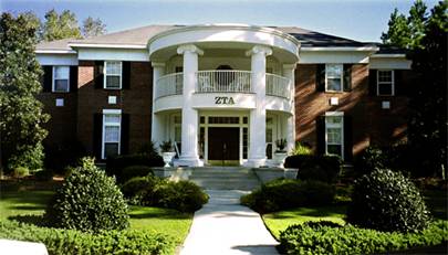 sorority houses georgia southern university tau zeta alpha america greekrank spring